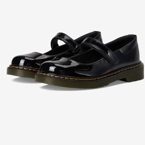Dr. Martens Black Kids Mary Jane Shoes “Maccy”